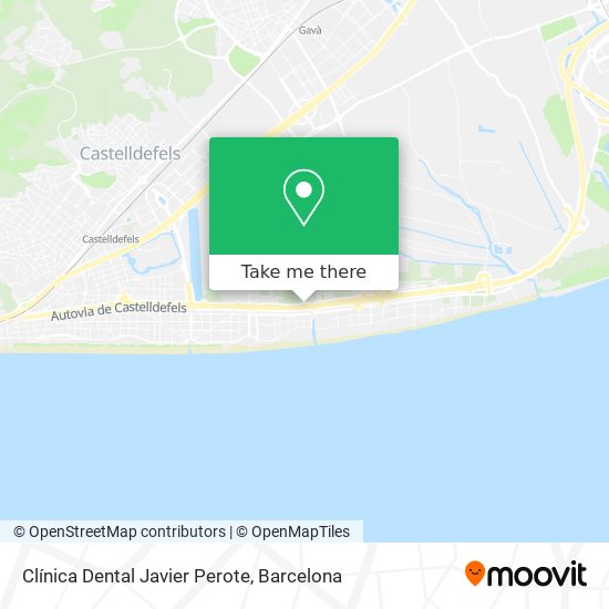 Clínica Dental Javier Perote map