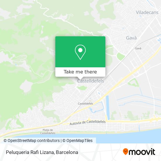 Peluqueria Rafi Lizana map