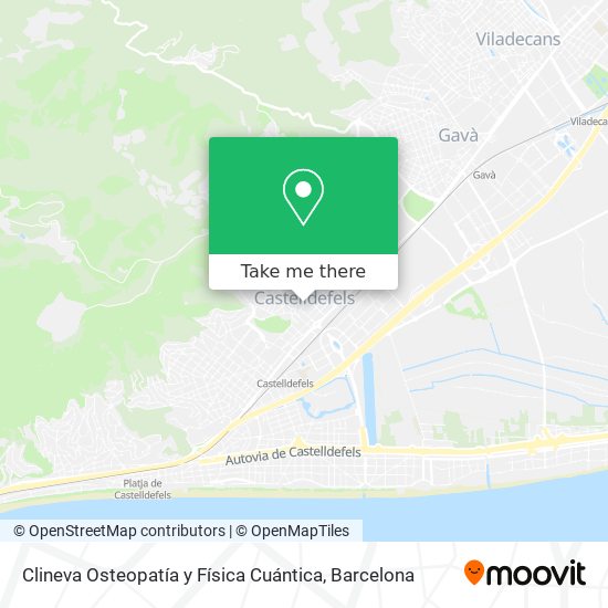 Clineva Osteopatía y Física Cuántica map