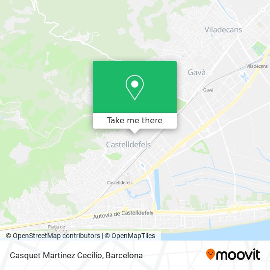 Casquet Martinez Cecilio map