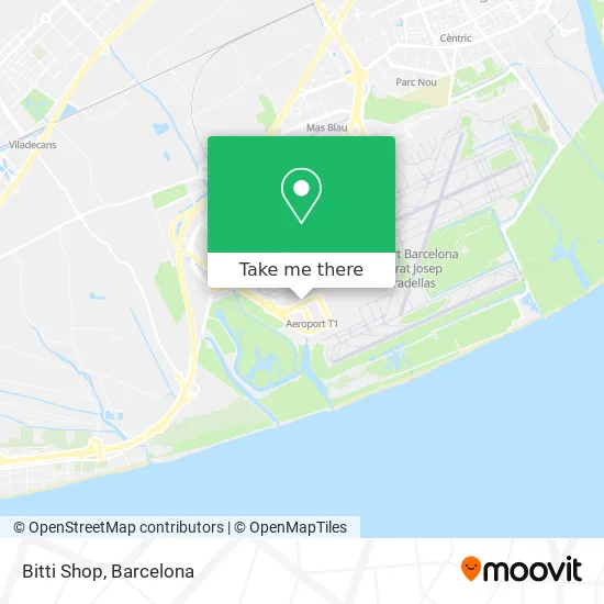 Bitti Shop map