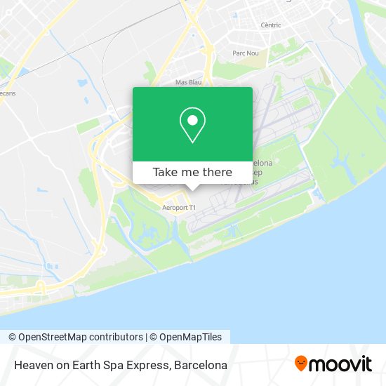 Heaven on Earth Spa Express map