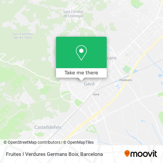 Fruites I Verdures Germans Boix map