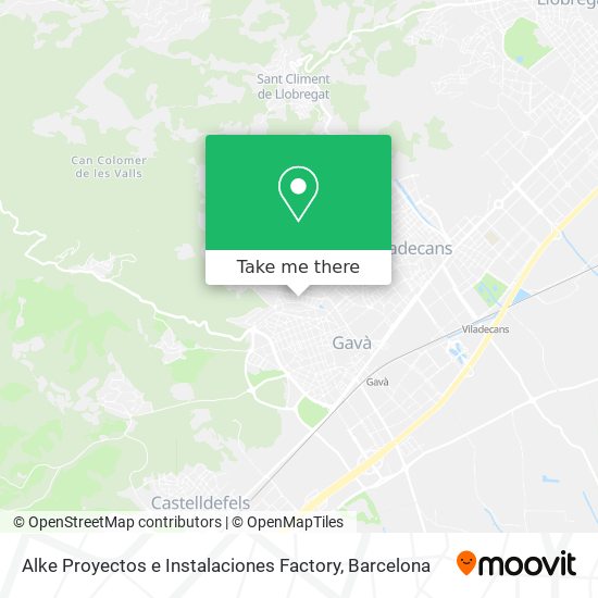 Alke Proyectos e Instalaciones Factory map
