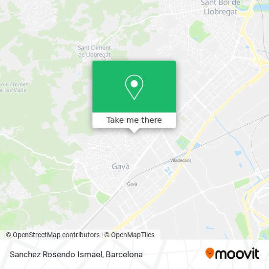 Sanchez Rosendo Ismael map