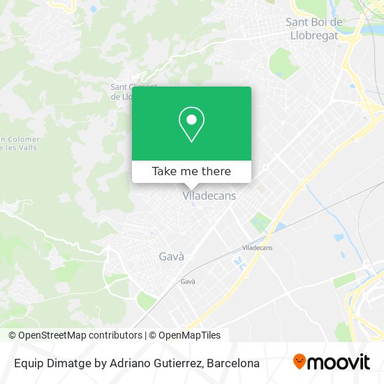 Equip Dimatge by Adriano Gutierrez map