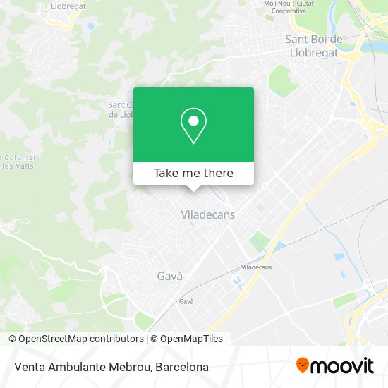 Venta Ambulante Mebrou map