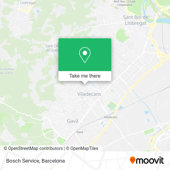 Bosch Service map
