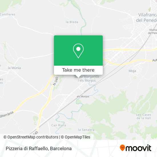 Pizzeria di Raffaello map