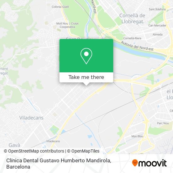 Clínica Dental Gustavo Humberto Mandirola map