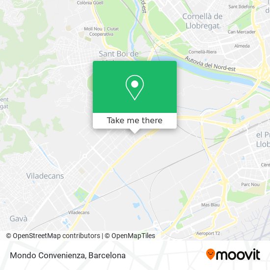 Mondo Convenienza map