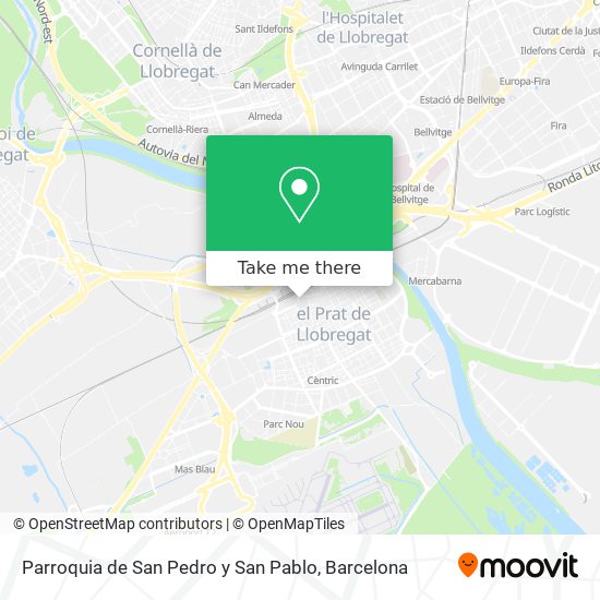 Parroquia de San Pedro y San Pablo map