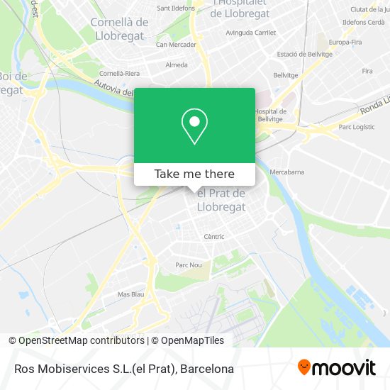 Ros Mobiservices S.L.(el Prat) map