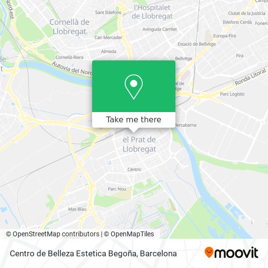 Centro de Belleza Estetica Begoña map