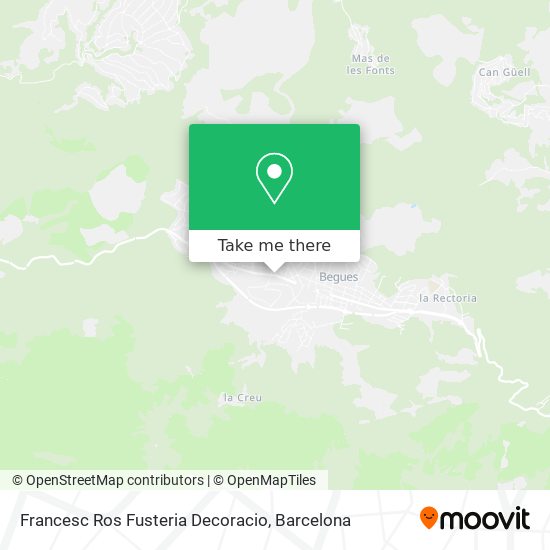 Francesc Ros Fusteria Decoracio map