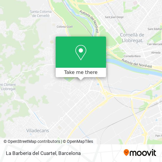 La Barberia del Cuartel map