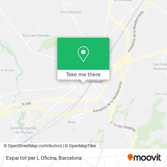 Espai tot per L Oficina map
