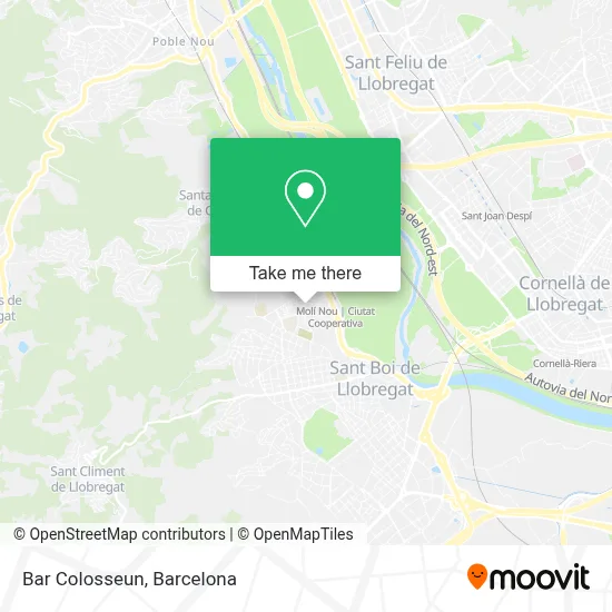 Bar Colosseun map