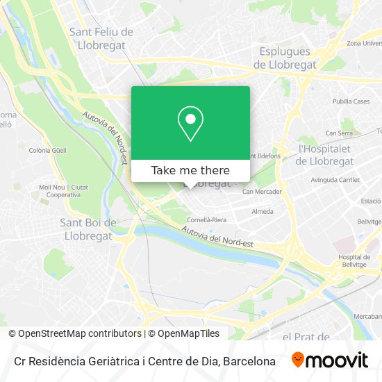 Cr Residència Geriàtrica i Centre de Dia map