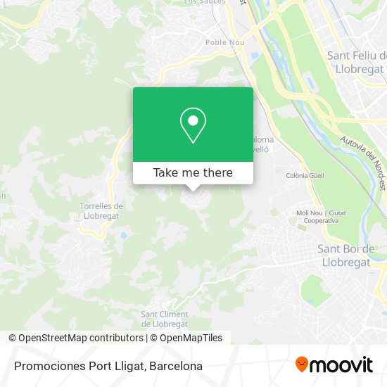 mapa Promociones Port Lligat