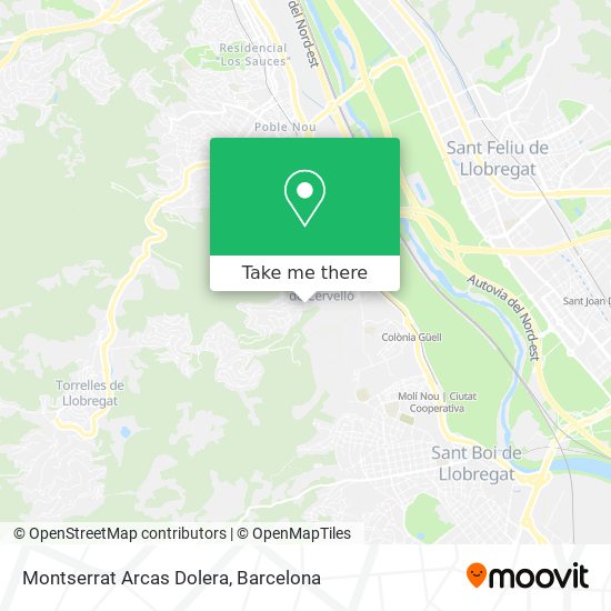 Montserrat Arcas Dolera map