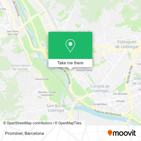 Prominer map