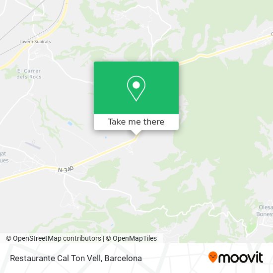 Restaurante Cal Ton Vell map