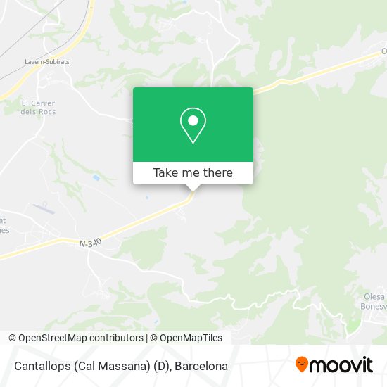 Cantallops (Cal Massana) (D) map