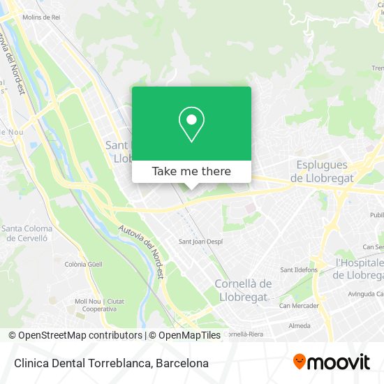 Clinica Dental Torreblanca map