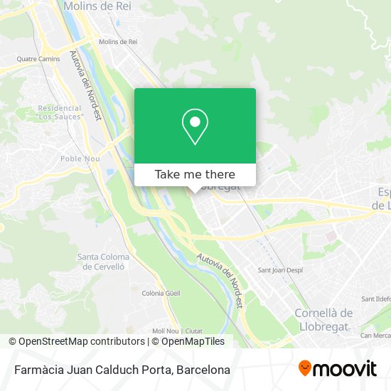 Farmàcia Juan Calduch Porta map