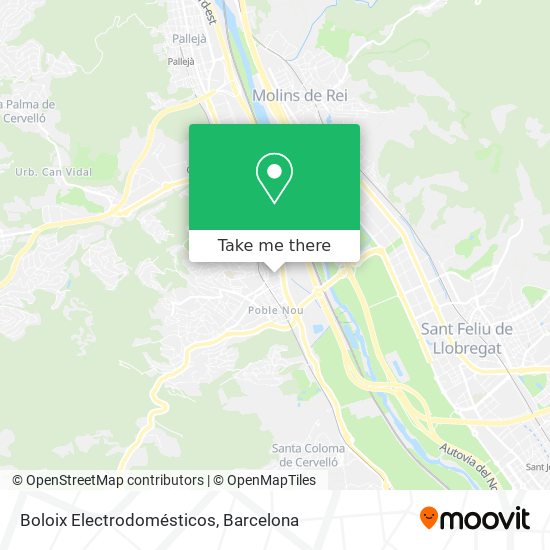Boloix Electrodomésticos map