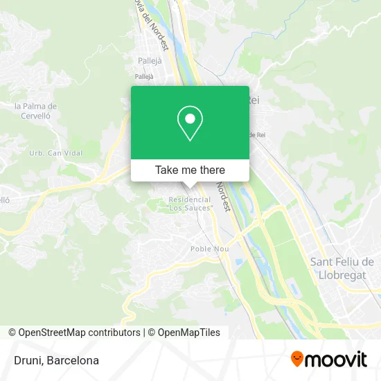 Druni map