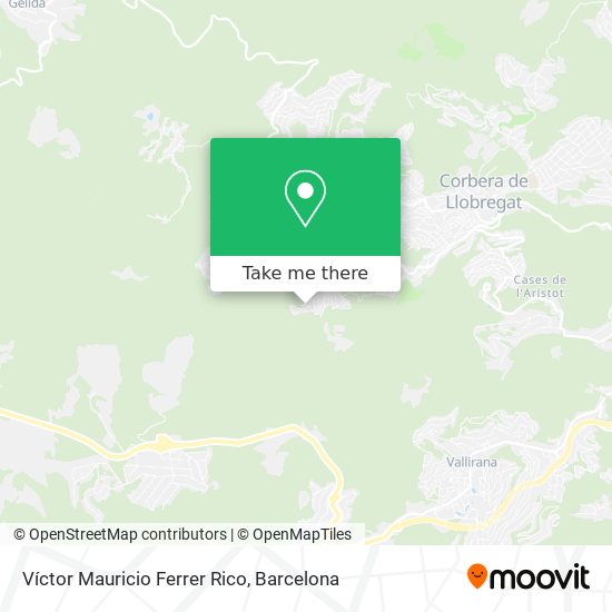 Víctor Mauricio Ferrer Rico map