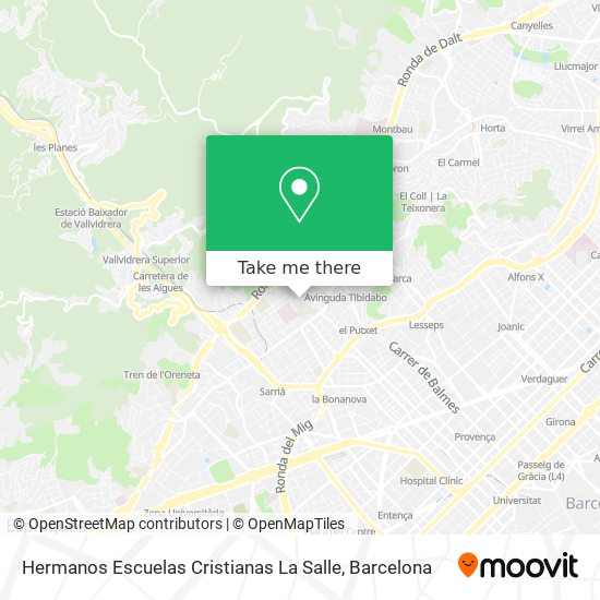 Hermanos Escuelas Cristianas La Salle map