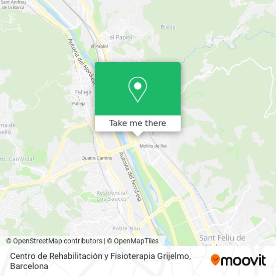 Centro de Rehabilitación y Fisioterapia Grijelmo map