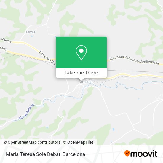 Maria Teresa Sole Debat map