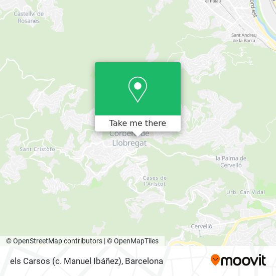 els Carsos (c. Manuel Ibáñez) map
