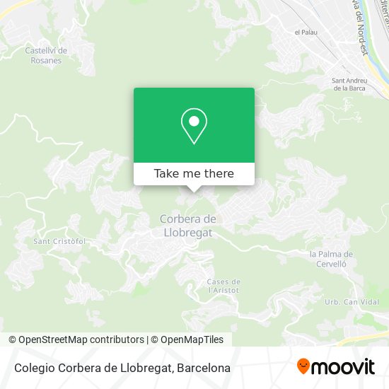 Colegio Corbera de Llobregat map