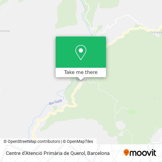 Centre d'Atenció Primària de Querol map