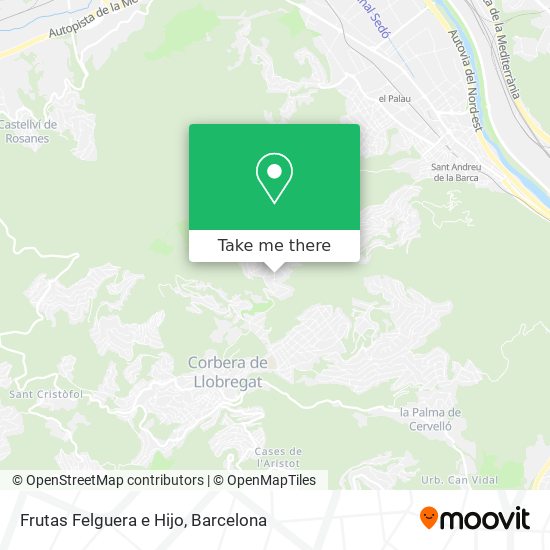 Frutas Felguera e Hijo map