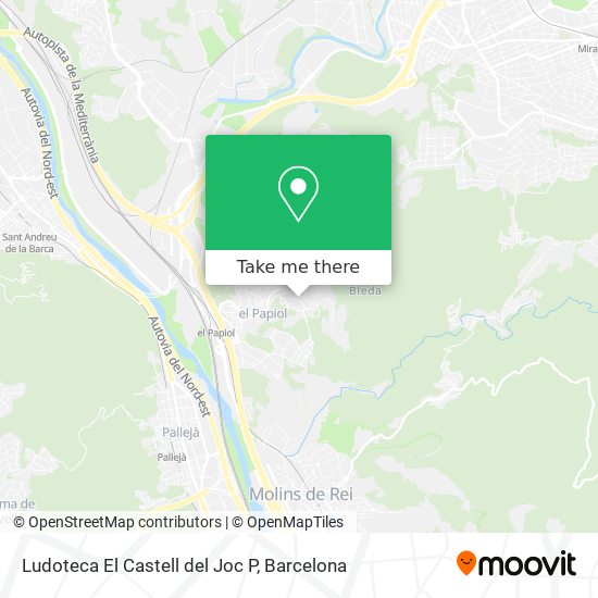 Ludoteca El Castell del Joc P map