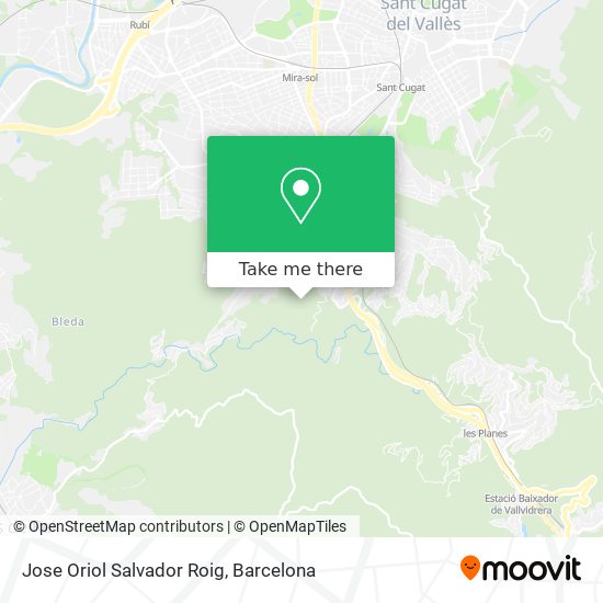 Jose Oriol Salvador Roig map