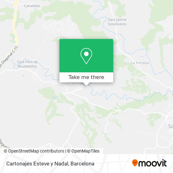 Cartonajes Esteve y Nadal map
