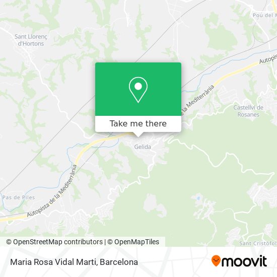 Maria Rosa Vidal Marti map