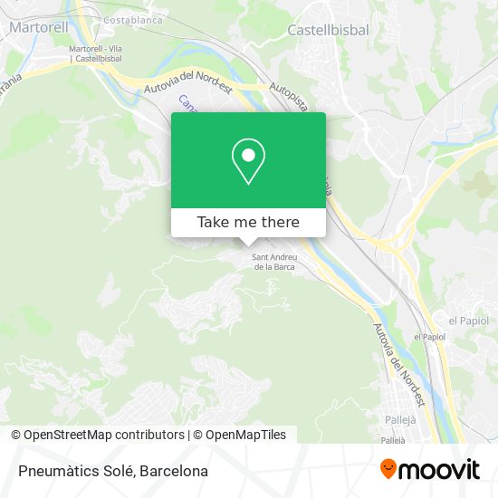 Pneumàtics Solé map