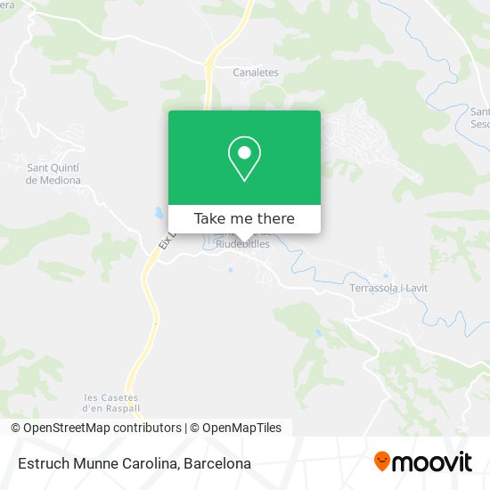Estruch Munne Carolina map