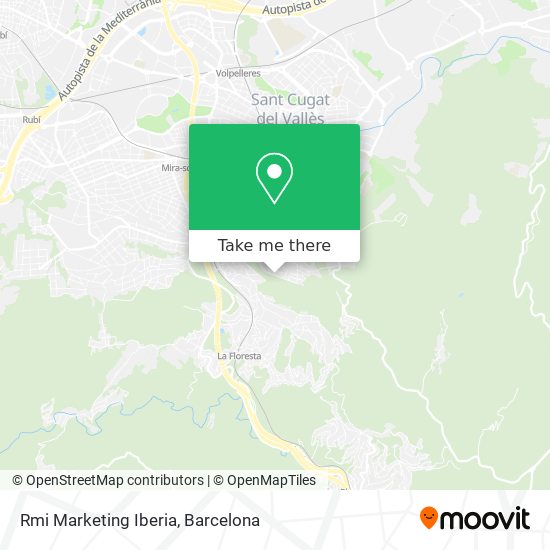 Rmi Marketing Iberia map