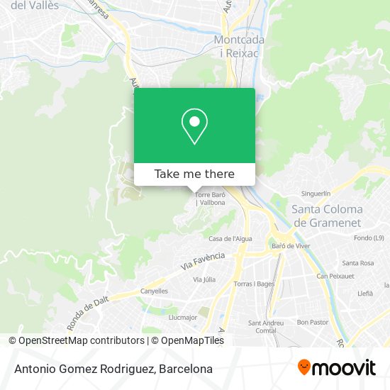 Antonio Gomez Rodriguez map