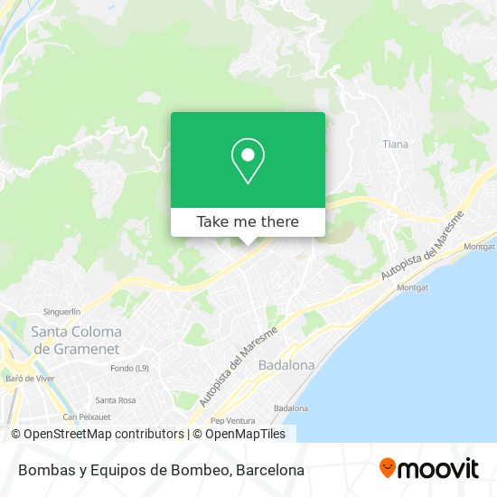 Bombas y Equipos de Bombeo map