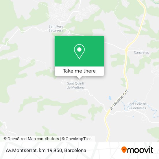 Av.Montserrat, km 19,950 map
